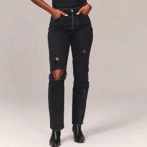 Abercrombie and fitch the dad high-rise